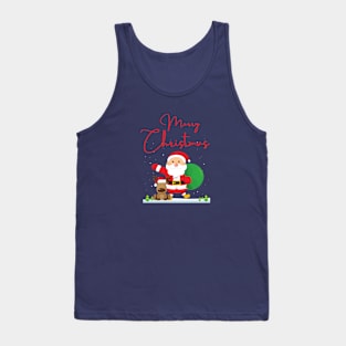 Merry Christmas from santa Tank Top